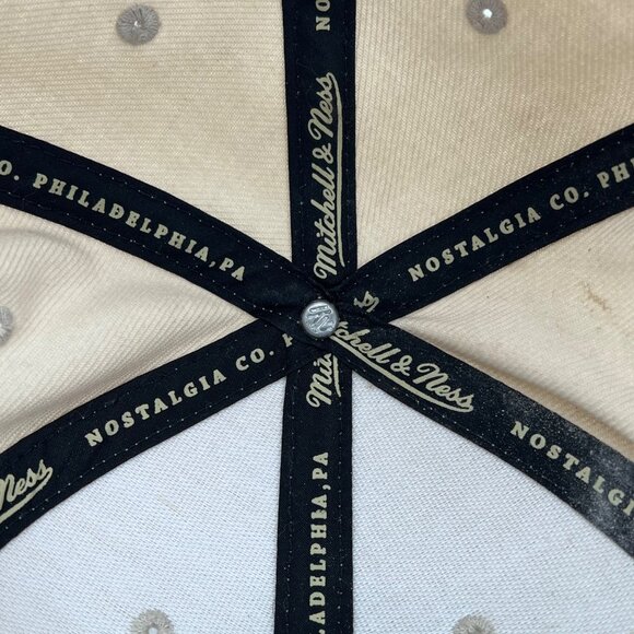 Mitchell & Ness Chicago Bulls 30th Anniversary Cap Hat Adjustable Snapback 1996 - Picture 14 of 16